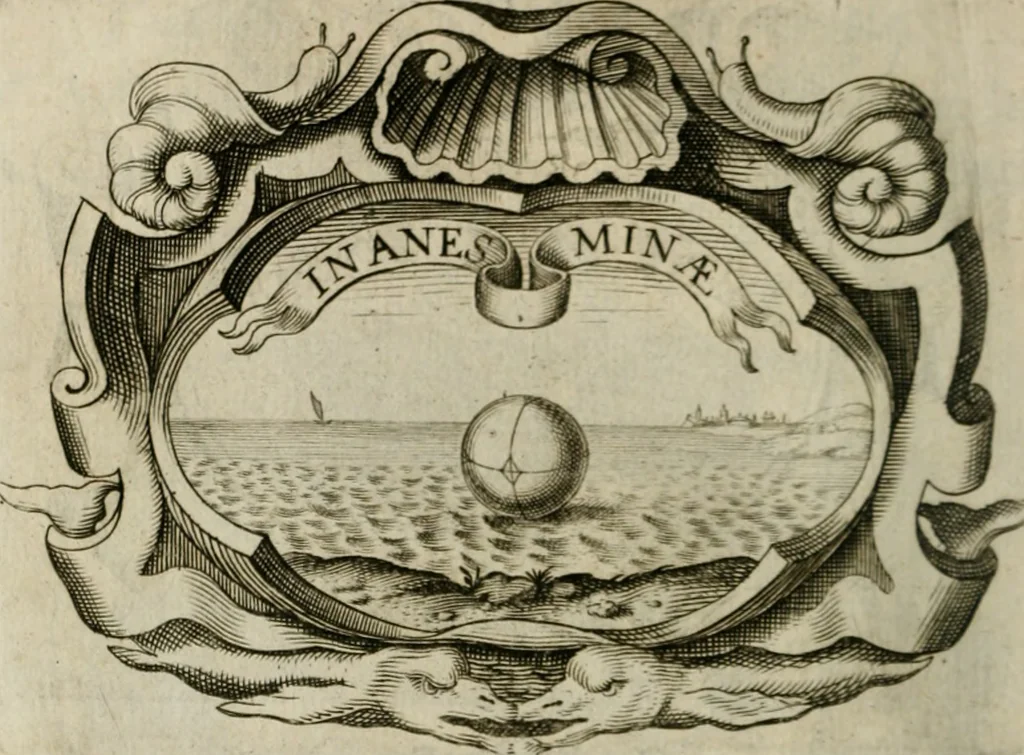 An illustration from Siluestri á Petrasancta Symbola heroica, 1682, leaf 105