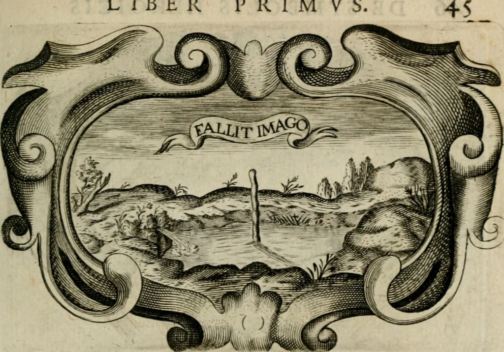 An illustration from Siluestri á Petrasancta Symbola heroica, 1682, leaf 136
