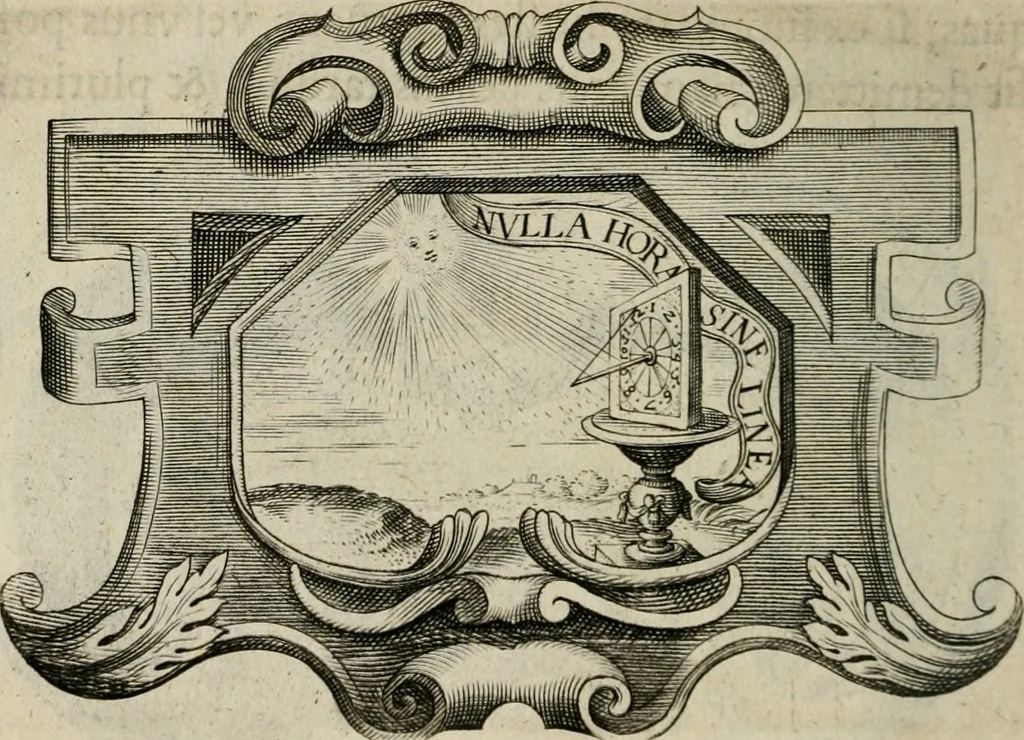 An illustration from Siluestri á Petrasancta Symbola heroica, 1682, leaf 341