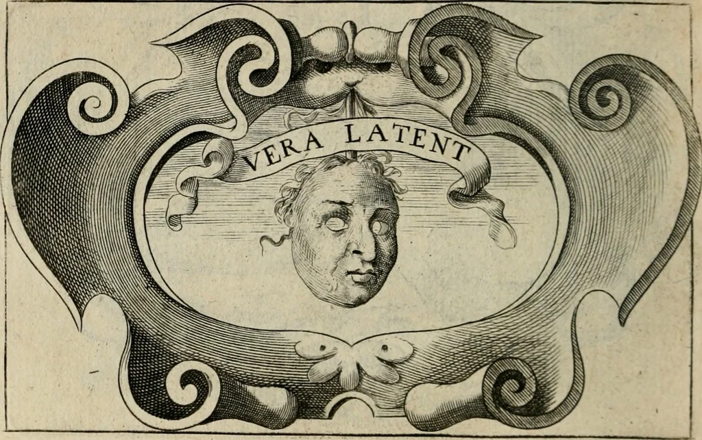 An illustration from Siluestri á Petrasancta Symbola heroica, 1682, leaf 347