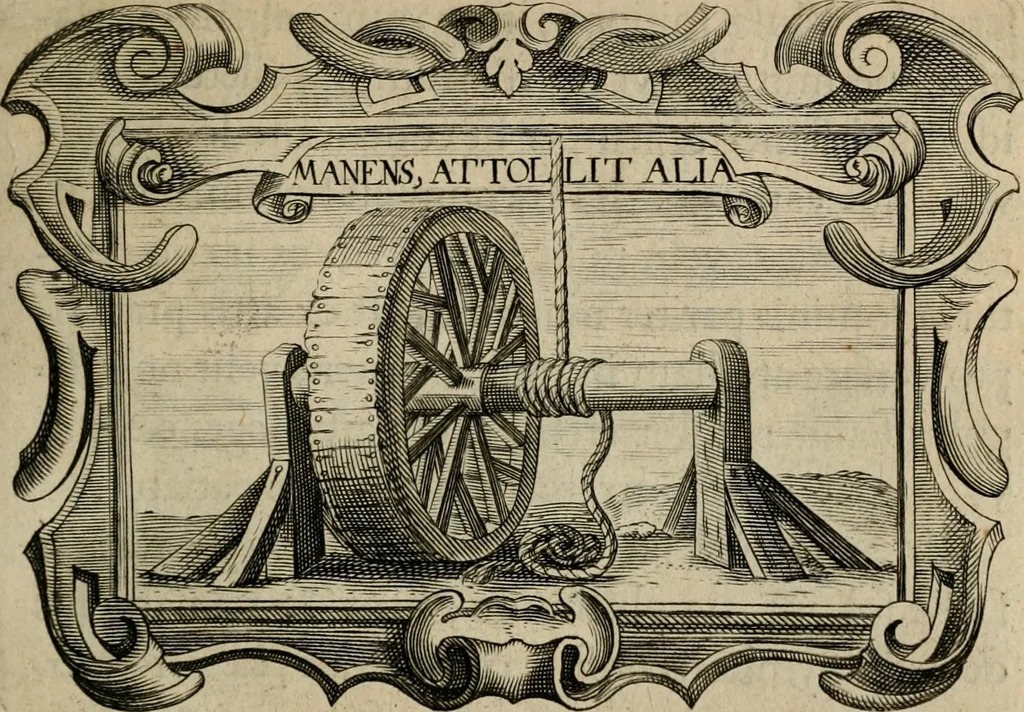 An illustration from Siluestri á Petrasancta Symbola heroica, 1682, leaf 348