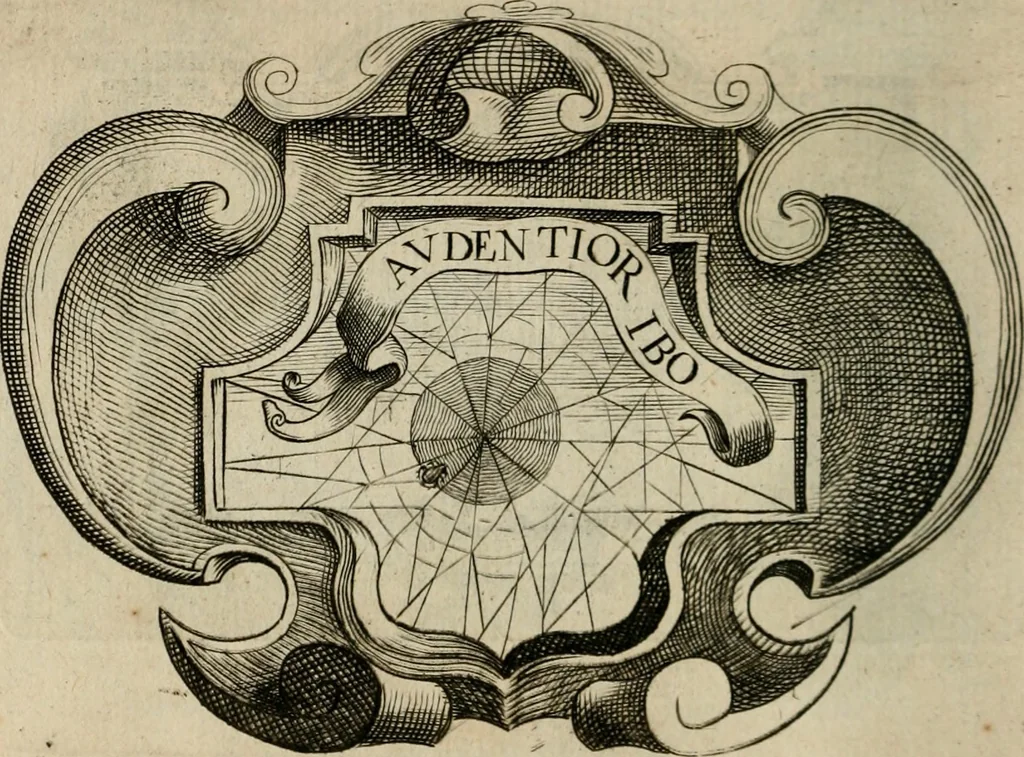 An illustration from Siluestri á Petrasancta Symbola heroica, 1682, leaf 355