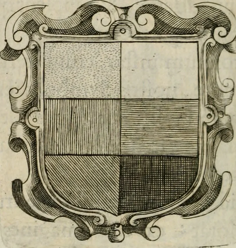 An illustration from Siluestri á Petrasancta Symbola heroica, 1682, leaf 405