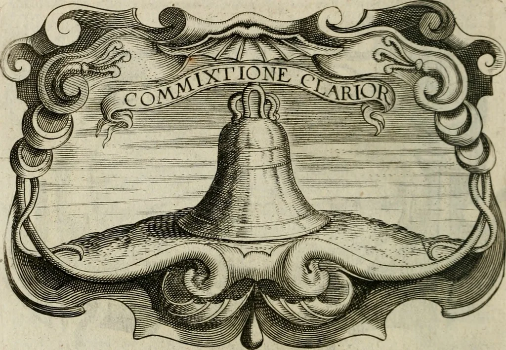An illustration from Siluestri á Petrasancta Symbola heroica, 1682, leaf 417