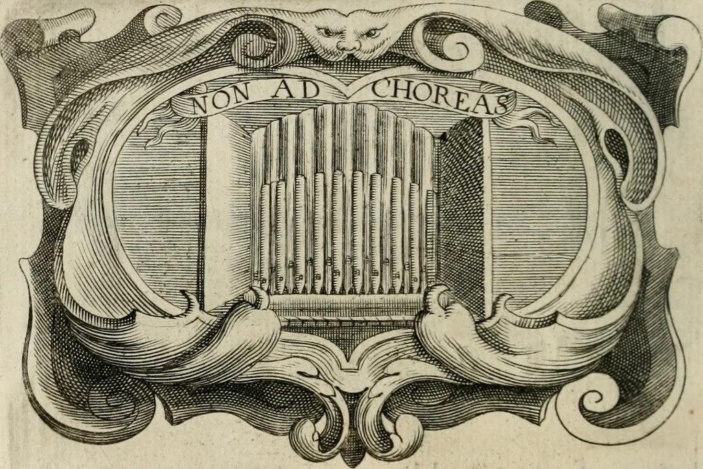 An illustration from Siluestri á Petrasancta Symbola heroica, 1682, leaf 421