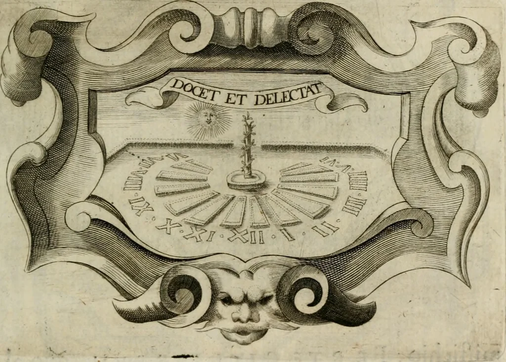 An illustration from Siluestri á Petrasancta Symbola heroica, 1682, leaf 446