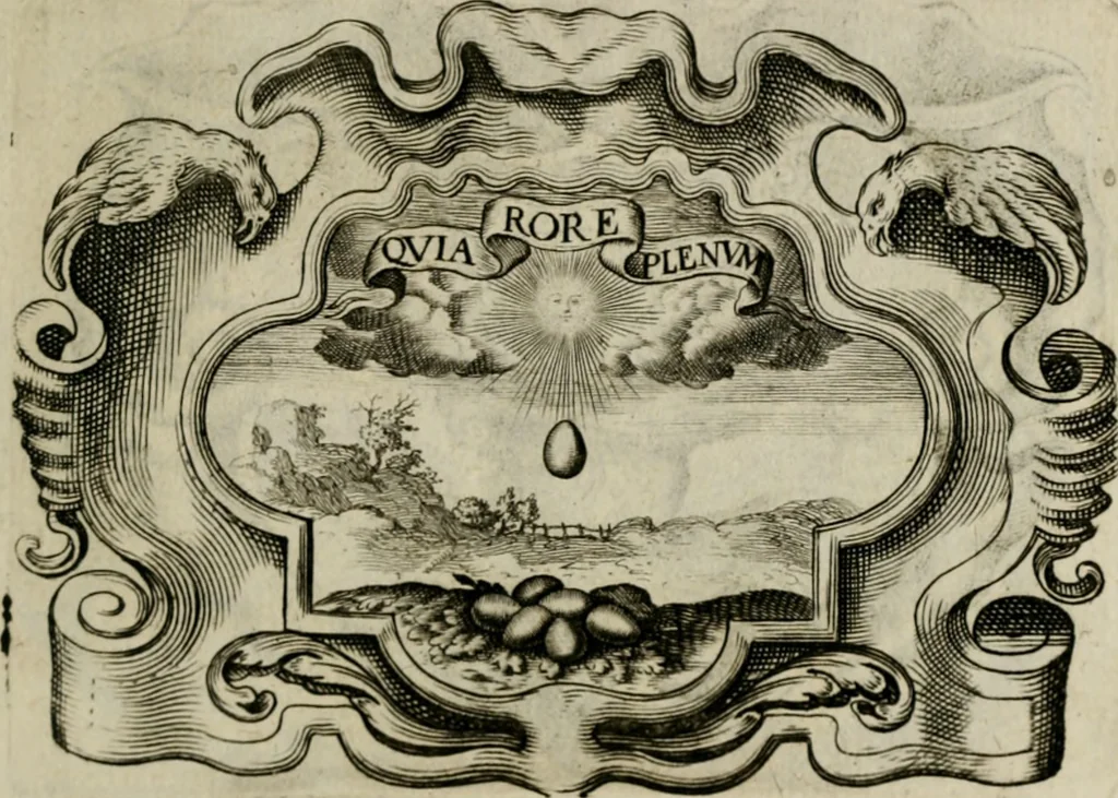 An illustration from Siluestri á Petrasancta Symbola heroica, 1682, leaf 96