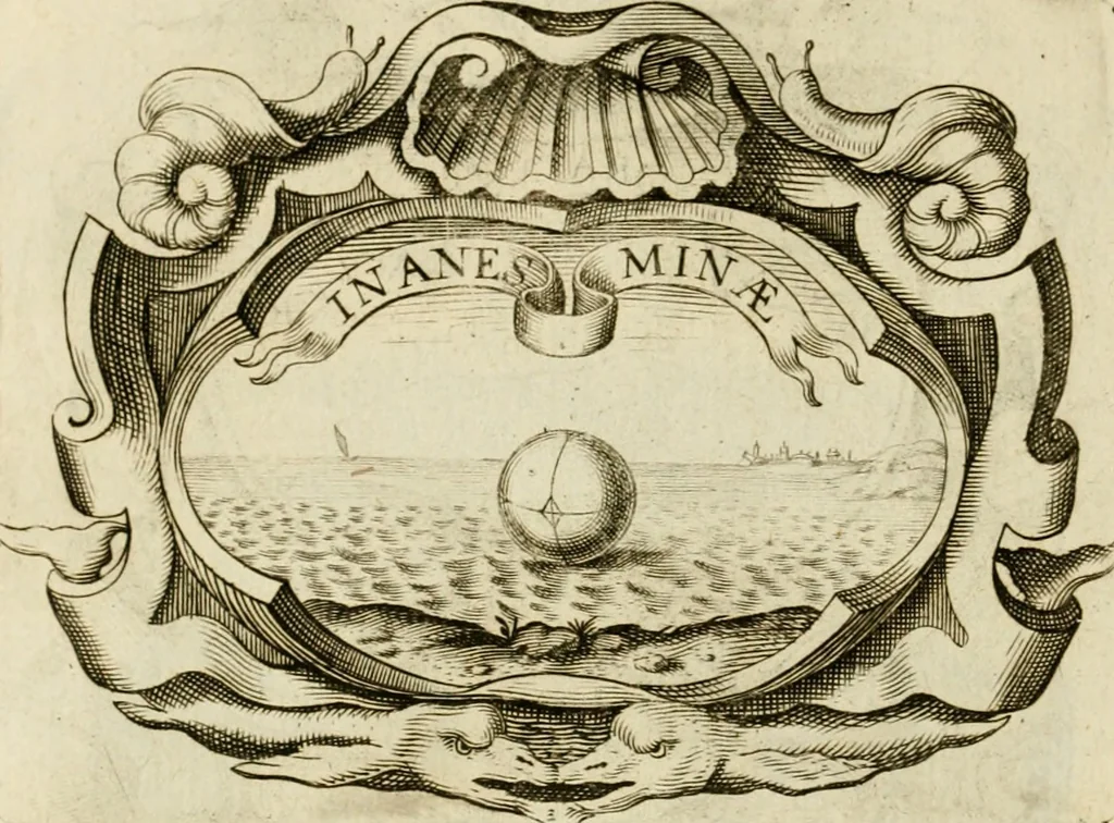 An illustration from Siluestri à Petrasancta Symbola heroica, 1682, leaf 101