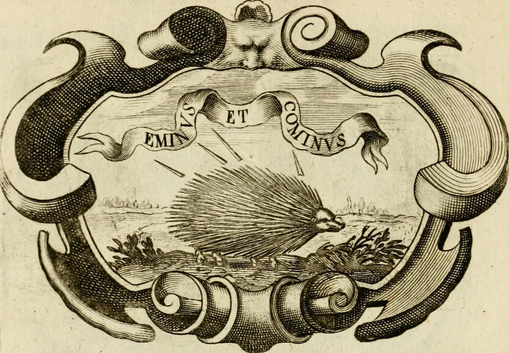 An illustration from Siluestri à Petrasancta Symbola heroica, 1682, leaf 113