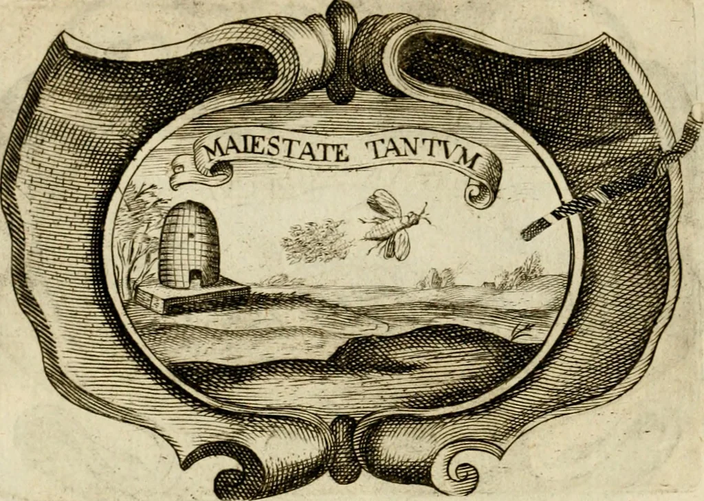 An illustration from Siluestri à Petrasancta Symbola heroica, 1682, leaf 121