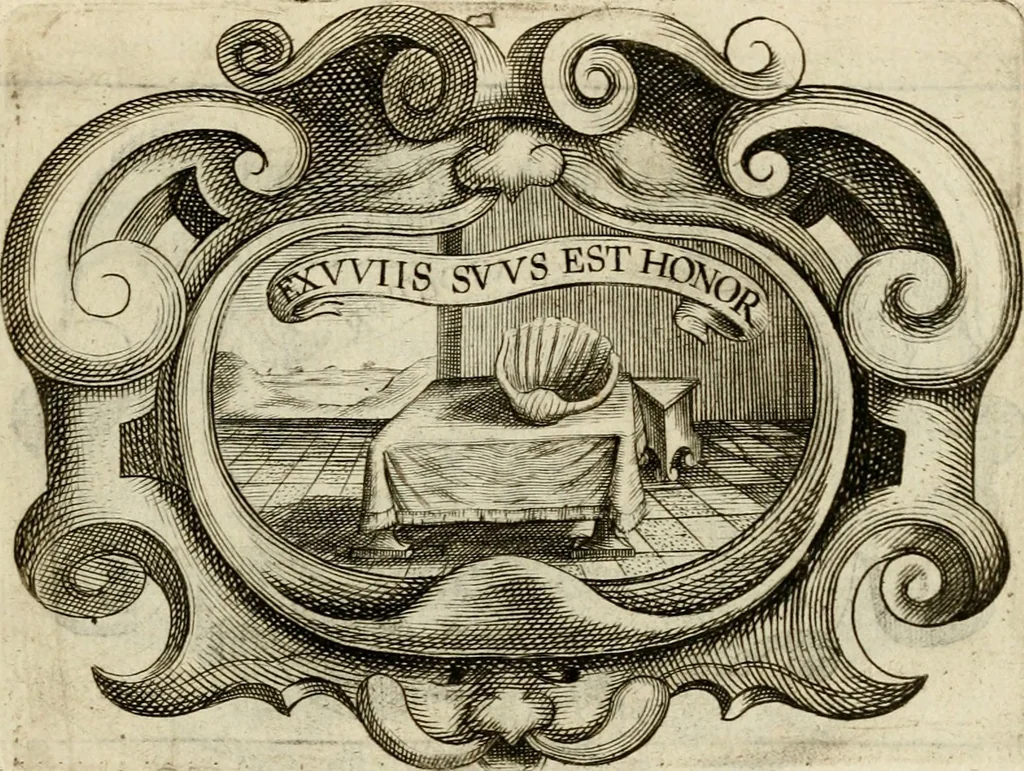 An illustration from Siluestri à Petrasancta Symbola heroica, 1682, leaf 150