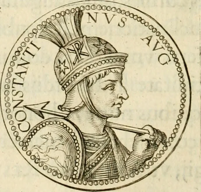 An illustration from Siluestri à Petrasancta Symbola heroica, 1682, leaf 165