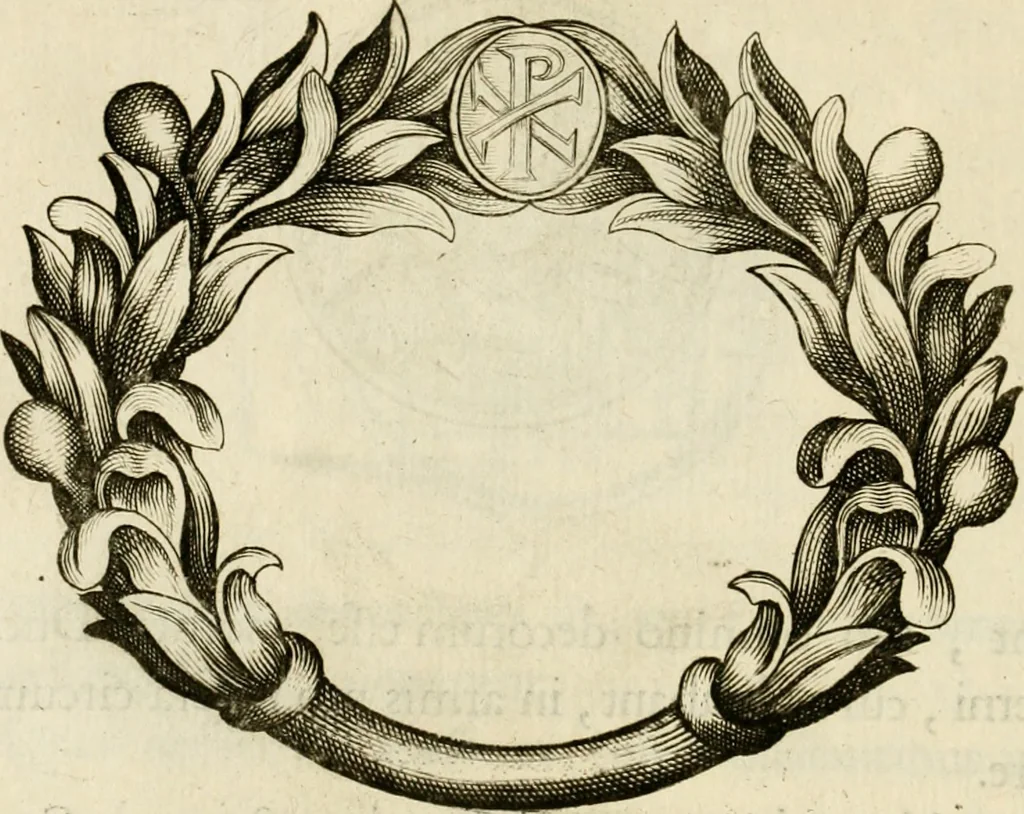 An illustration from Siluestri à Petrasancta Symbola heroica, 1682, leaf 167