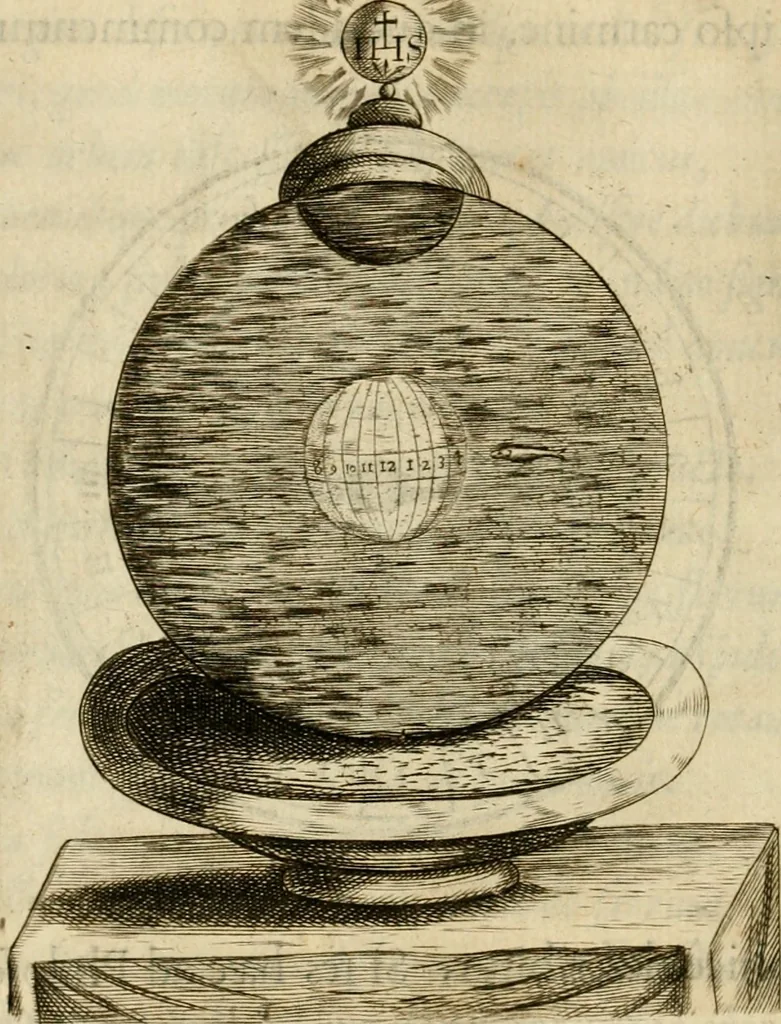 An illustration from Siluestri à Petrasancta Symbola heroica, 1682, leaf 233