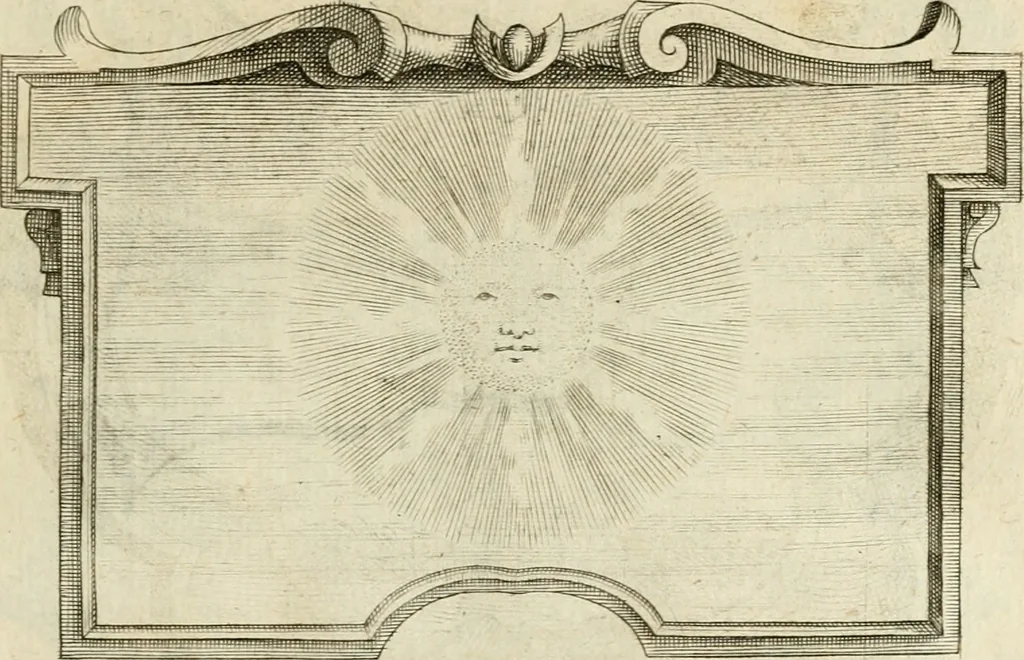 An illustration from Siluestri à Petrasancta Symbola heroica, 1682, leaf 276