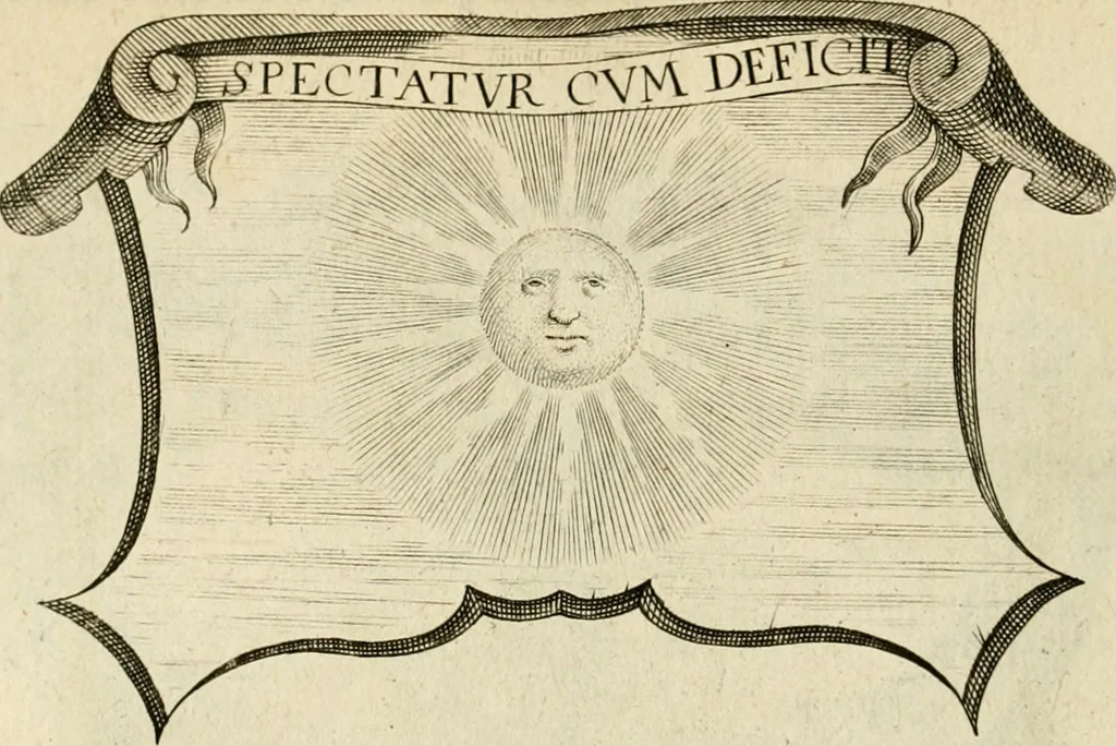 An illustration from Siluestri à Petrasancta Symbola heroica, 1682, leaf 277