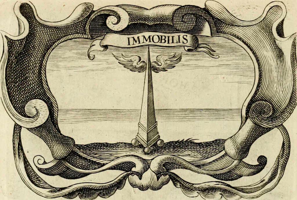 An illustration from Siluestri à Petrasancta Symbola heroica, 1682, leaf 299