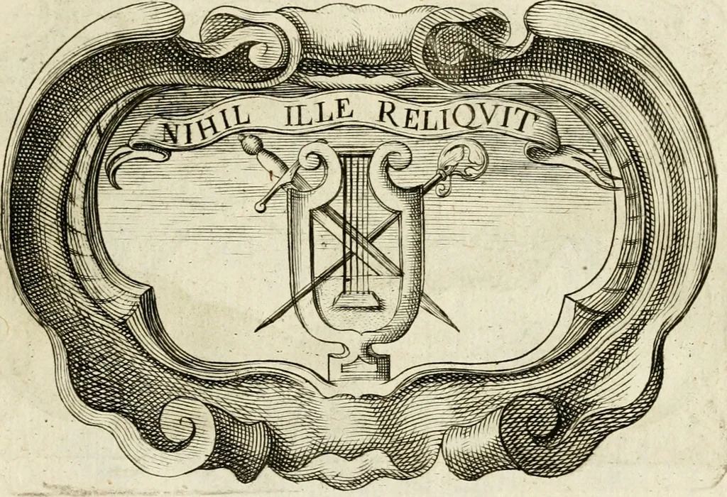 An illustration from Siluestri à Petrasancta Symbola heroica, 1682, leaf 308