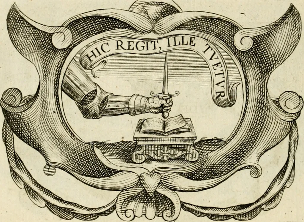 An illustration from Siluestri à Petrasancta Symbola heroica, 1682, leaf 311