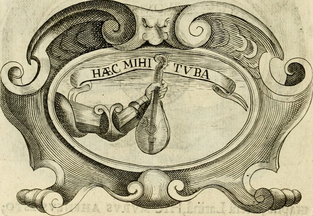 An illustration from Siluestri à Petrasancta Symbola heroica, 1682, leaf 313