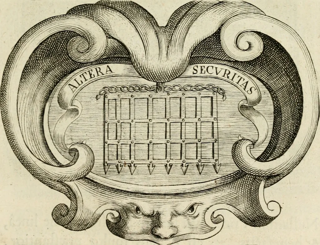 An illustration from Siluestri à Petrasancta Symbola heroica, 1682, leaf 336