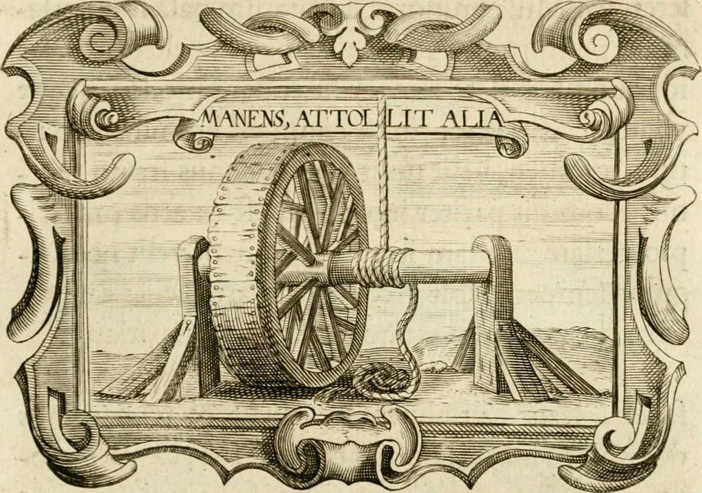 An illustration from Siluestri à Petrasancta Symbola heroica, 1682, leaf 344