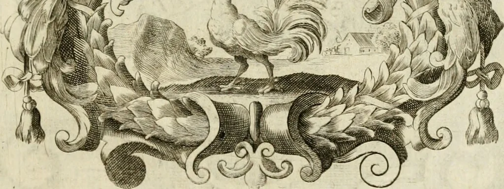 An illustration from Siluestri à Petrasancta Symbola heroica, 1682, leaf 368