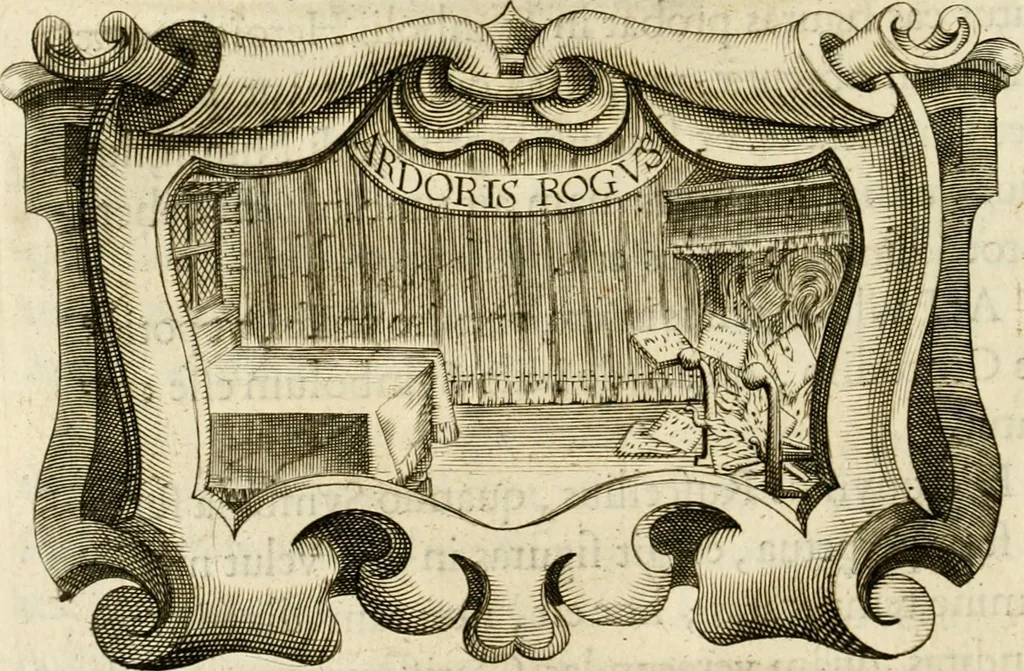 An illustration from Siluestri à Petrasancta Symbola heroica, 1682, leaf 403