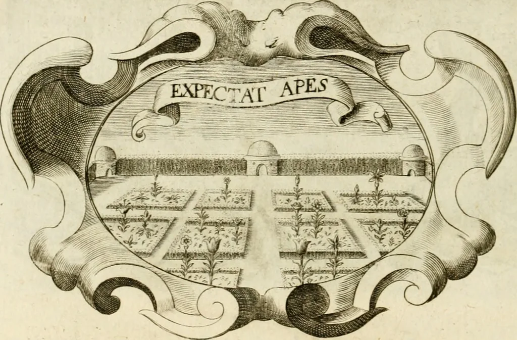 An illustration from Siluestri à Petrasancta Symbola heroica, 1682, leaf 415