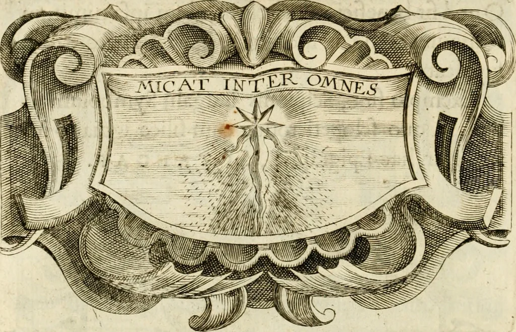 An illustration from Siluestri à Petrasancta Symbola heroica, 1682, leaf 427