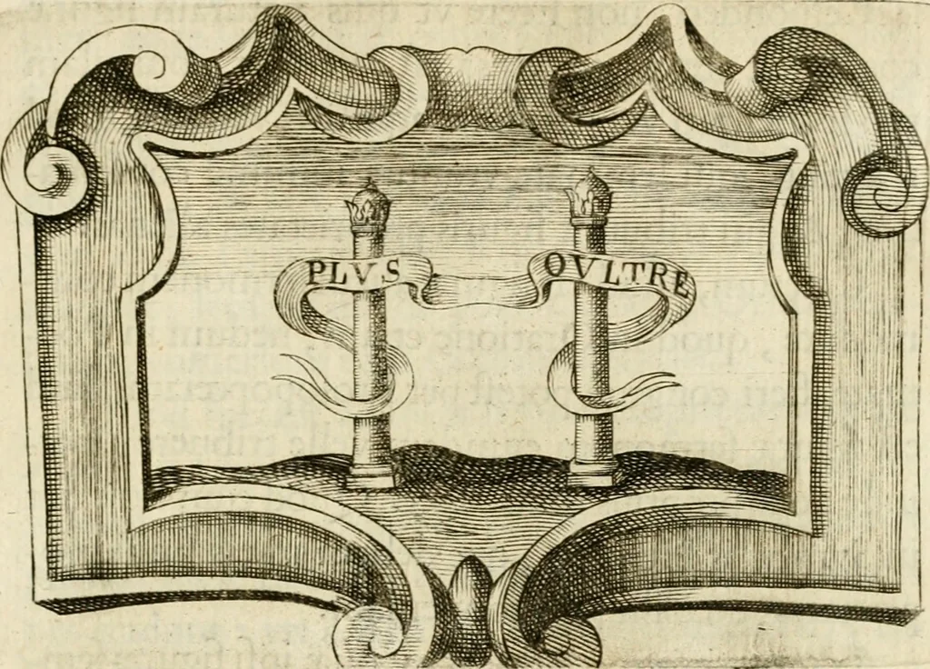 An illustration from Siluestri à Petrasancta Symbola heroica, 1682, leaf 430