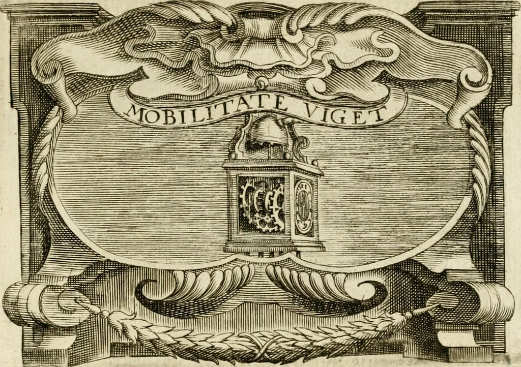 An illustration from Siluestri à Petrasancta Symbola heroica, 1682, leaf 472