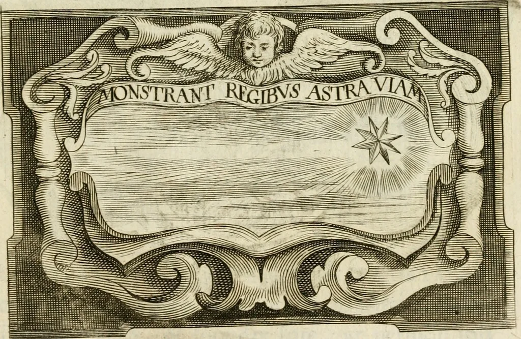 An illustration from Siluestri à Petrasancta Symbola heroica, 1682, leaf 482