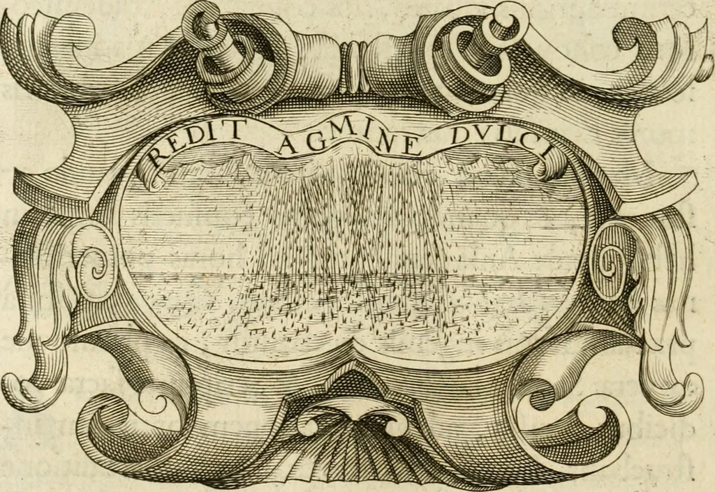An illustration from Siluestri à Petrasancta Symbola heroica, 1682, leaf 501