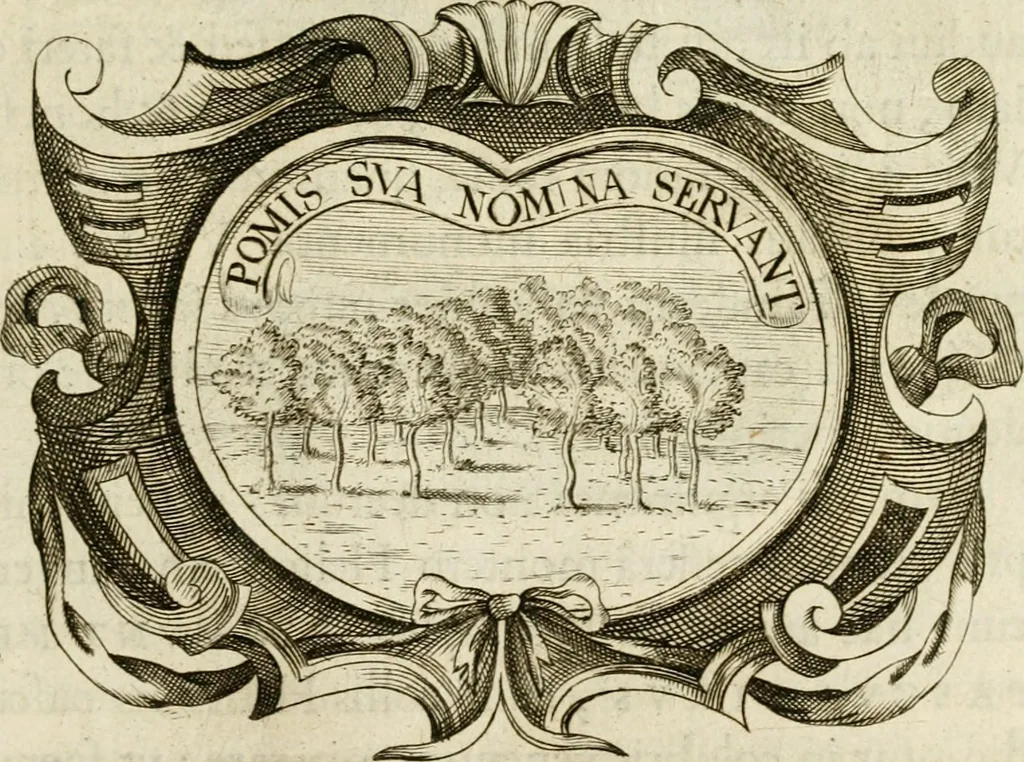 An illustration from Siluestri à Petrasancta Symbola heroica, 1682, leaf 510