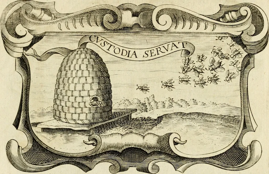 An illustration from Siluestri à Petrasancta Symbola heroica, 1682, leaf 532