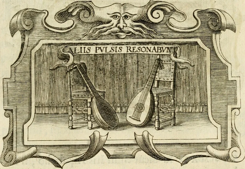 An illustration from Siluestri à Petrasancta Symbola heroica, 1682, leaf 534