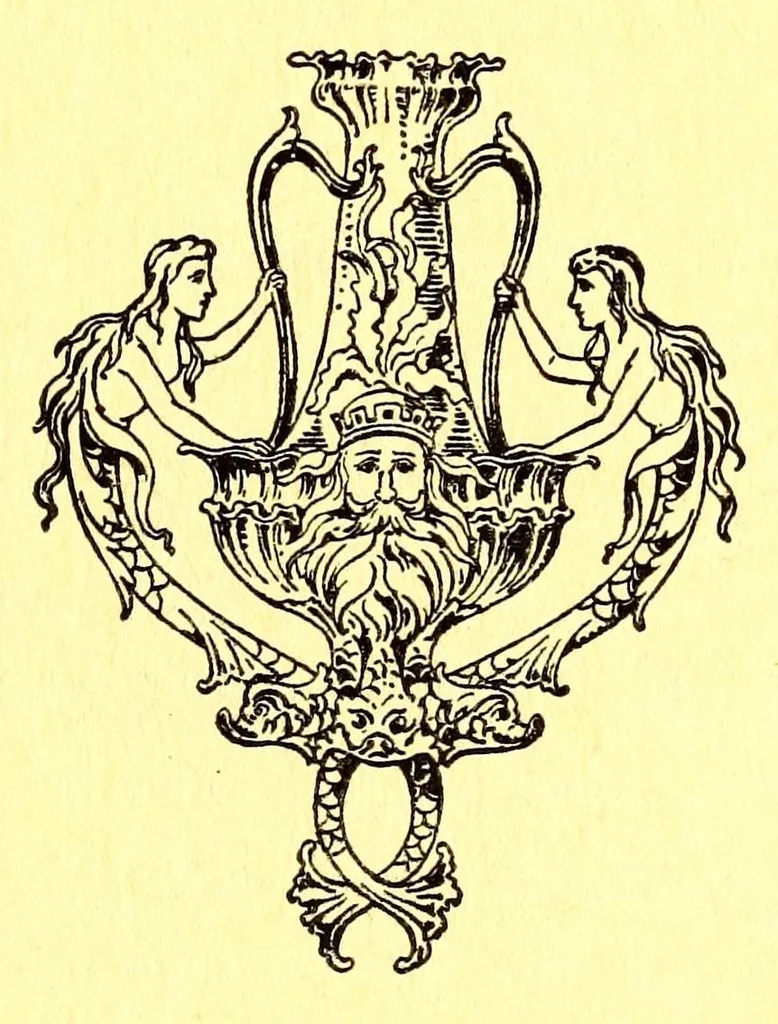 An illustration from Silver for the dining room, selected periods, 1912, leaf 133