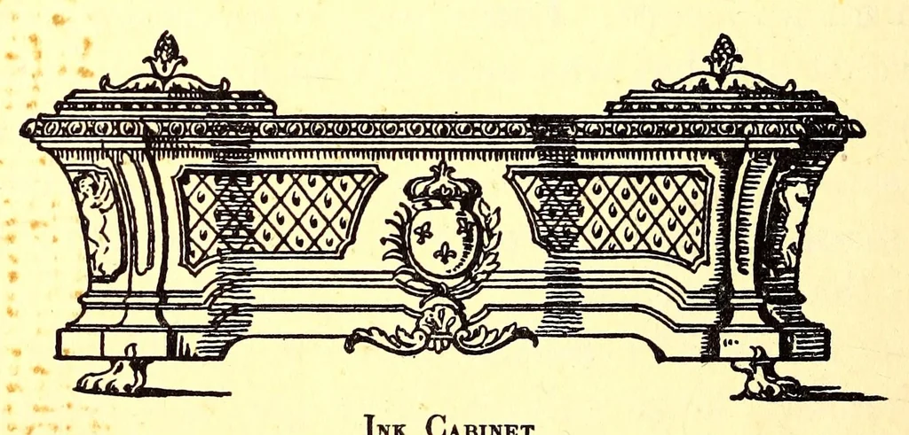 An illustration from Silver for the dining room, selected periods, 1912, leaf 40