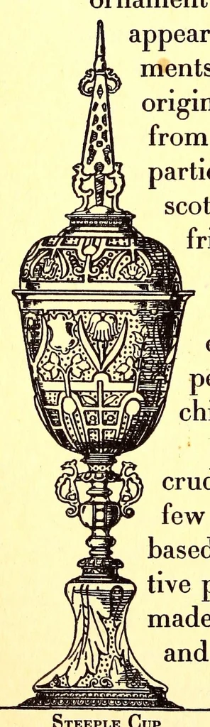 An illustration from Silver for the dining room, selected periods, 1912, leaf 76