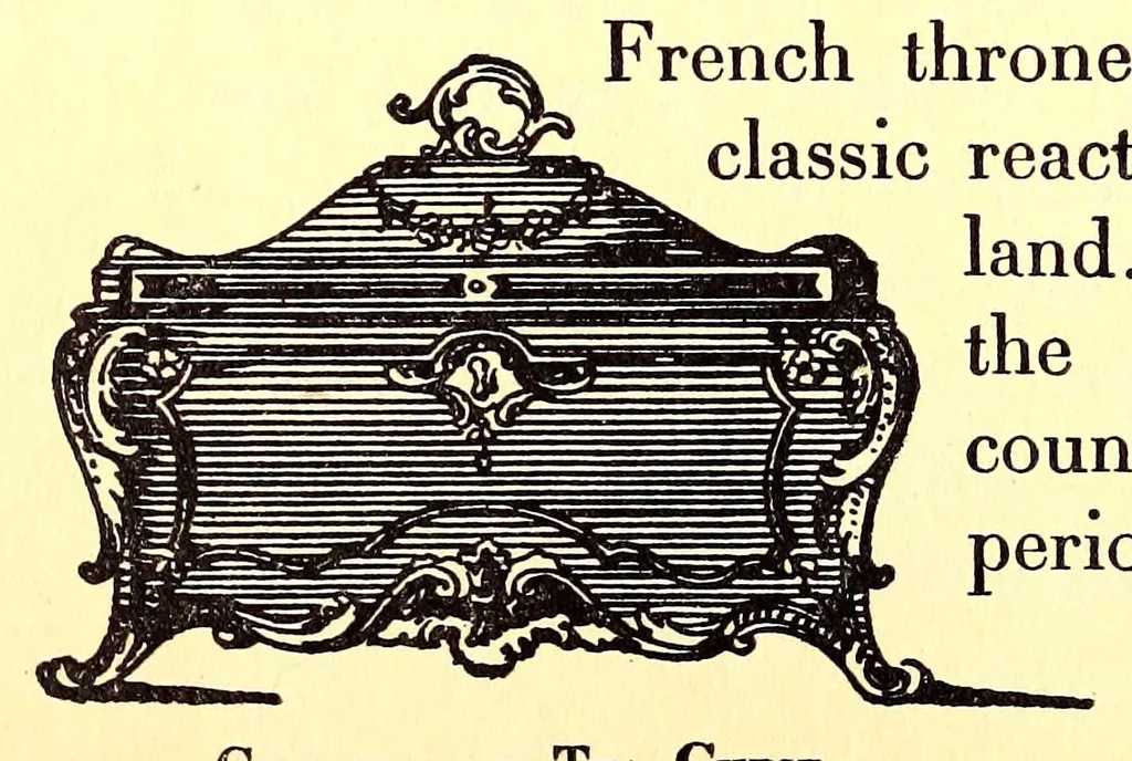 An illustration from Silver for the dining room, selected periods, 1912, leaf 88