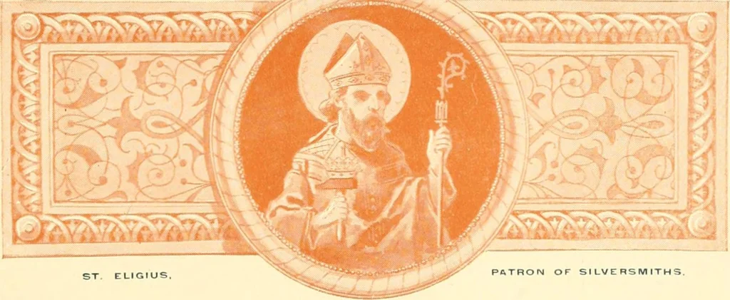 An illustration from Silversmith's art and ecclesiastical metal work at its home Benziger brothers' factory .., 1894, leaf 12