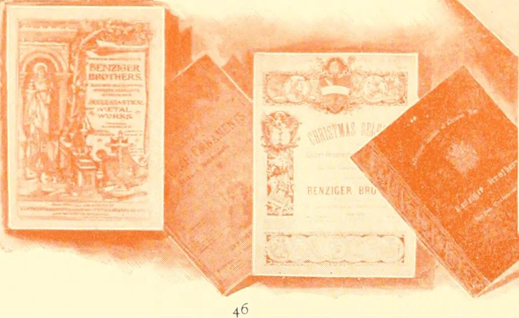 An illustration from Silversmith's art and ecclesiastical metal work at its home Benziger brothers' factory .., 1894, leaf 53