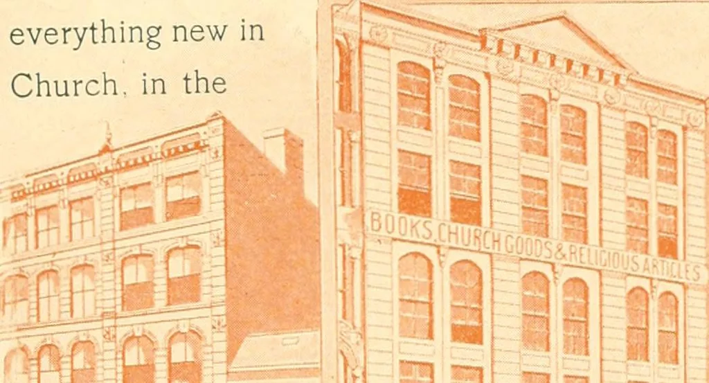 An illustration from Silversmith's art and ecclesiastical metal work at its home Benziger brothers' factory .., 1894, leaf 54