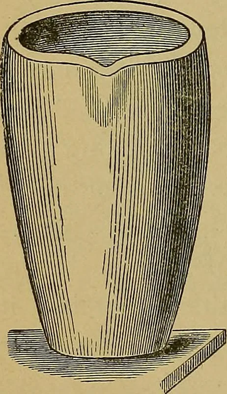 An illustration from The silversmith's handbook : containing full instructions for the alloying and working of silver, including the different modes of refining and melting the metal; its solders; the preparation of imitation alloys..., 1921, leaf 139