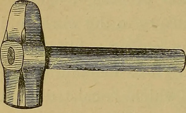 An illustration from The silversmith's handbook : containing full instructions for the alloying and working of silver, including the different modes of refining and melting the metal; its solders; the preparation of imitation alloys..., 1921, leaf 163