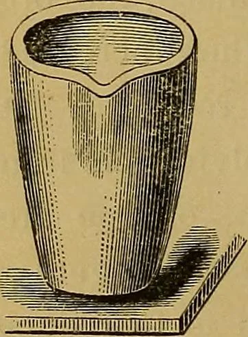 An illustration from The silversmith's handbook : containing full instructions for the alloying and working of silver, including the different modes of refining and melting the metal; its solders; the preparation of imitation alloys..., 1921, leaf 49