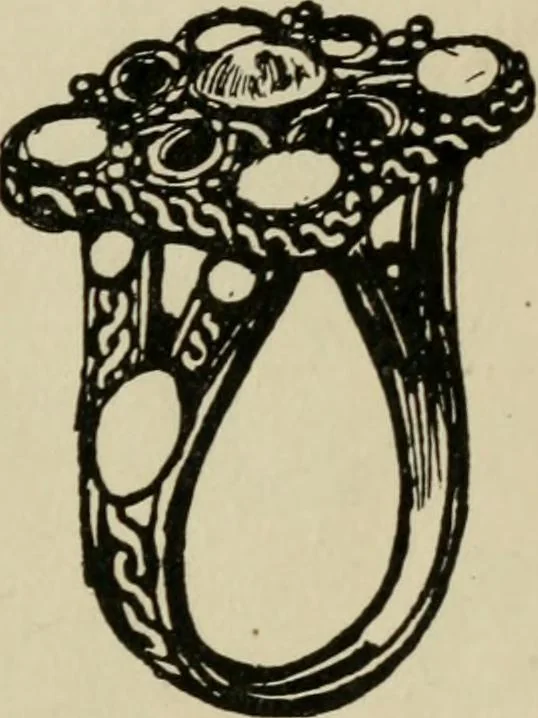 An illustration from Silverwork and jewelery; a text-book for students and workers in metal, by H. Wilson, 1903, leaf 114
