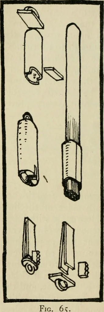 An illustration from Silverwork and jewelery; a text-book for students and workers in metal, by H. Wilson, 1903, leaf 127