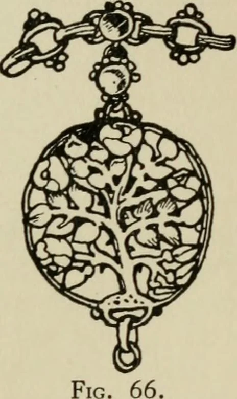 An illustration from Silverwork and jewelery; a text-book for students and workers in metal, by H. Wilson, 1903, leaf 130